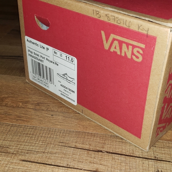 Vans rare color way port wine red NWT mens 11 - Picture 16 of 16
